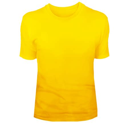 Yellow T Shirt Png 21104417 Png