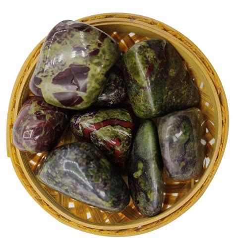 African Bloodstone Tumbled Stone Reiki Healing Crystals