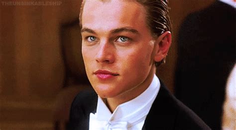 The scene when rose comes back to help jack escape and ended up. titanic jack gif | Tumblr