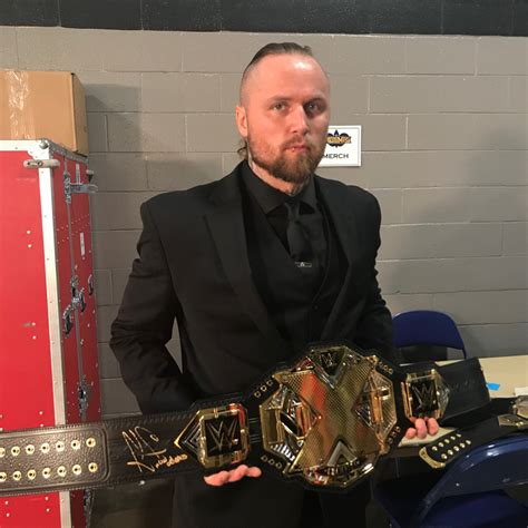 Aleister Black Signed Nxt Championship Replica Title Wwe Auction