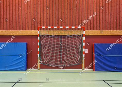 Handball Goal Sports Hall Editorial Stock Photo Stock Image