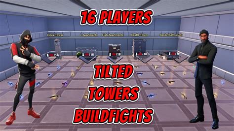 Tilted Towers Build Fights16 Players 2642 7898 2033 من ابتكار Cifs