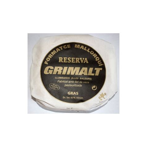Gracias por visitar nuestro sitio web. Mallorquinischen Hartkäse reservieren - Grimalt