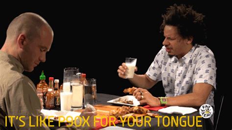 Eric Andre Hot Ones By First We Feast Hot Ones Find Share On GIPHY
