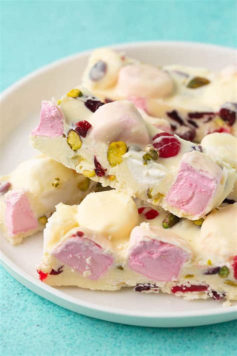 Best Ever White Chocolate Rocky Road Sweetest Menu