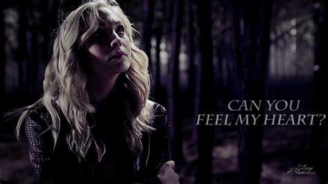 We're coming for you oraen gidarimun donun opseo i feel the same ije do isang noreul honja duji anheulge. Caroline Forbes | Can you feel my heart? - YouTube