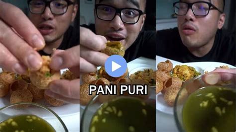 Vietnamese Food Blogger Tastes Panipuri For The First Time The