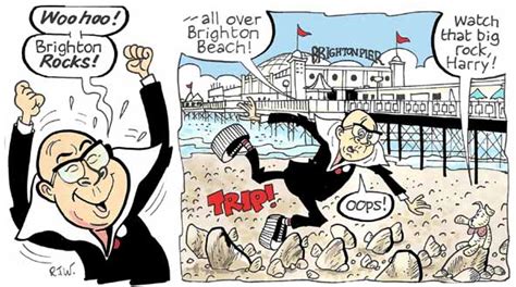 Nigel Parkinson Cartoons Bank Holiday At Brighton