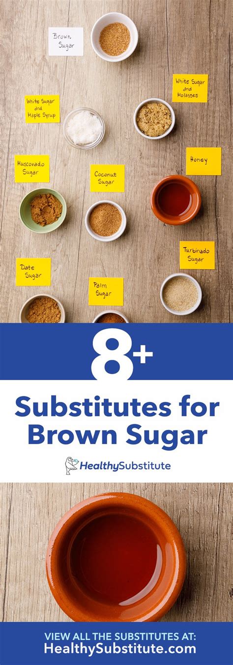 8 Brown Sugar Substitutes Does White Sugar Work Healthy Substitute
