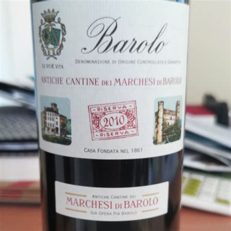 巴罗洛侯爵巴巴莱斯科珍藏干红marchesi Di Barolo Barbaresco Riserva酒斛网 与数十万葡萄酒爱好者一起发现美酒，分享微醺的乐趣