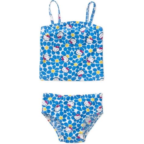 Hello Kitty Toddler Girl Tankini Swimsuit Set