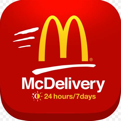 Mcdelivery Mcdonalds Israel Mcdonalds Delivery Png 1024x1024px