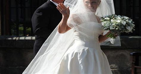 But now, as both prepare for the beijing. Here comes the bride! Zara Phillips and her wedding dress ...