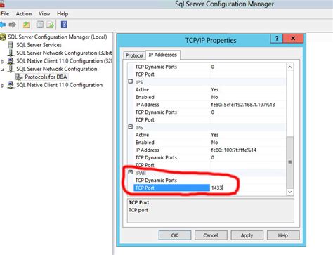 MySQL And SQL Server Configure SQL Server Named Instance To Use