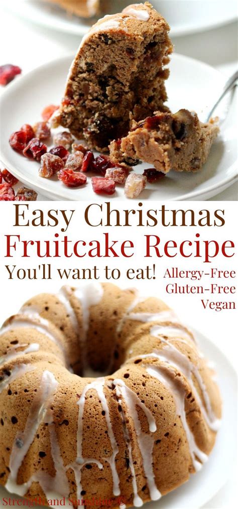 This recipe for a dairy free, gluten free, and vegan version of peanut butter cups comes together in 20 minutes and is finished in 35. The Best Gluten-Free Vegan Fruitcake - Christmas Cake ...