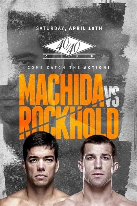 UFC On Fox 15 Machida Vs Rockhold 2015 The Movie Database TMDB