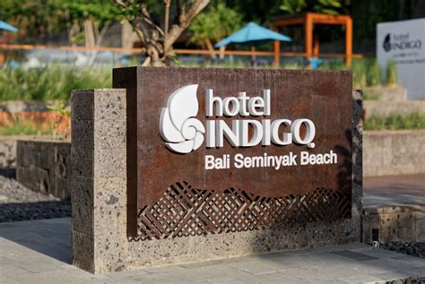 Hotel Indigo Bali Bentuk Hotel Signage Entrance Signage Monument