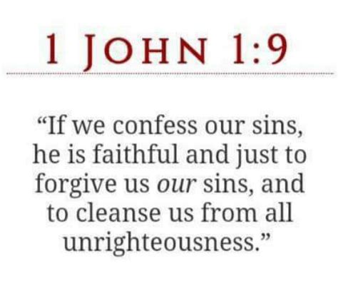 Do You Need To Confess Your Sins Before God Forgives You 1 John 19