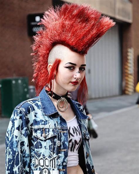 Punk Rock Frisuren Frauen