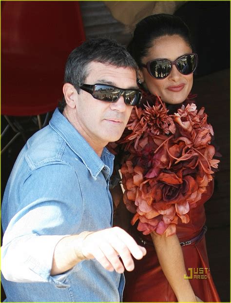 Salma Hayek And Antonio Banderas Puss In Boots In Cannes Photo