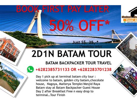 Batam Backpacker Tour And Travel Batam Center All You Need To Know
