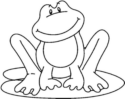 Dibujo de anfibios para colorear - Imagui