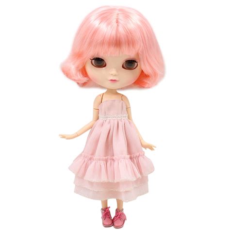 Icy Dbs Doll Series Nobl1010 Pink Hair With Makeup Azone S Joint Body 16 Bjd Ob24 Anime Girl