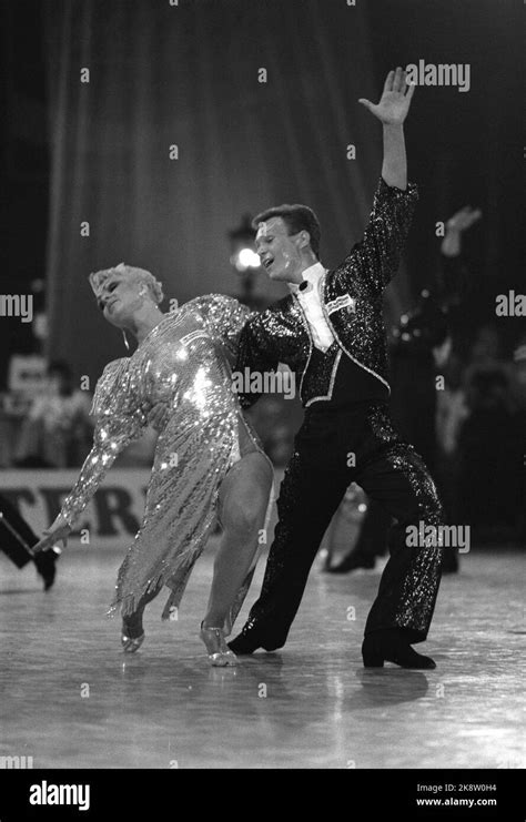 Oslo May 8 1988 Ekeberghallen World Cup In Ten Dance Here The Norwegian Couple Raymond And