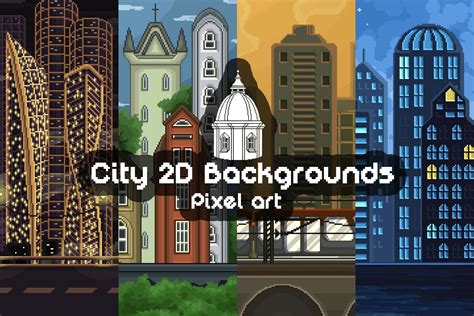 Browse our pixel art city images, graphics, and designs from +79.322 free vectors graphics. Pixel Art Game City Backgrounds - CraftPix.net