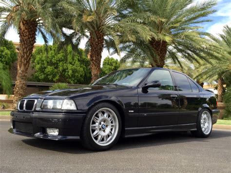 Paint still fresh, only just marking its 10 year birthday. 1998 BMW M3 E36 Sedan 5-Speed Manual Supercharged - Cosmos Black * Rare