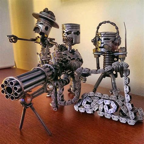 Any good motorcycle mechanic should make it a habit to do a slow walk around after every service, and at least check every nut and bolt they can see. 10+ Things Made Out Of Old Parts | Home Design, Garden ...