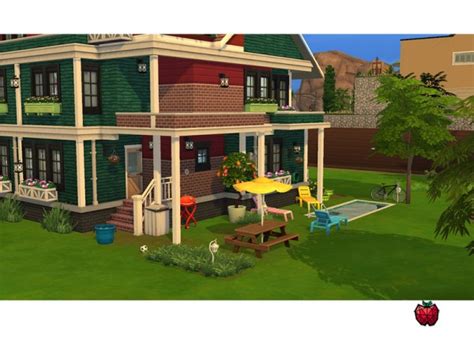 The Sims Resource Leslie House No Cc By Melapples • Sims 4 Downloads
