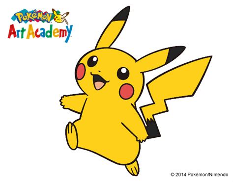Dibujo De Pikachu En Pokémon Art Academy Pintado Por En El