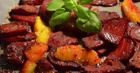 Gebackene Rote Beete mit orientalischen Gewürzen Rezeptra