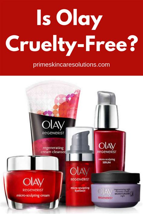 Is Olay Cruelty Free Olay Skin Care Solutions Best Skin Care Routine