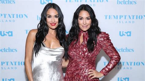 Nikki Bella And Brie Bella Reveal Theyre Both Pregnant And Due Less Than Two Weeks Apart Total
