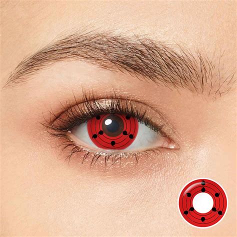 Rinne Sharingan Crazy Contacts For Naruto Cosplay Twinklens