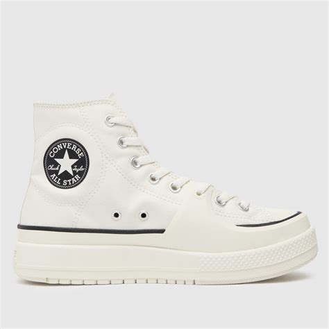 Womens White Converse All Star Construct Utility Trainers Schuh