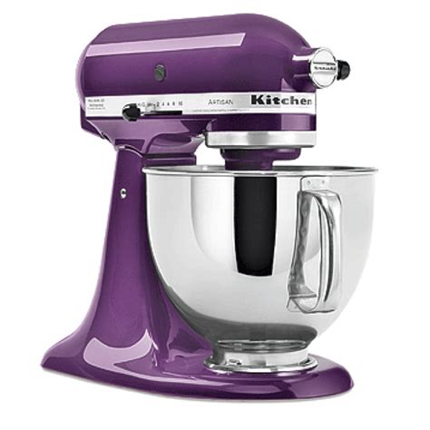 Whip up the batter in a jiffy using the kitchenaid ultra power 5 speed hand mixer. Kitchenaid: Kitchenaid Mixer Purple