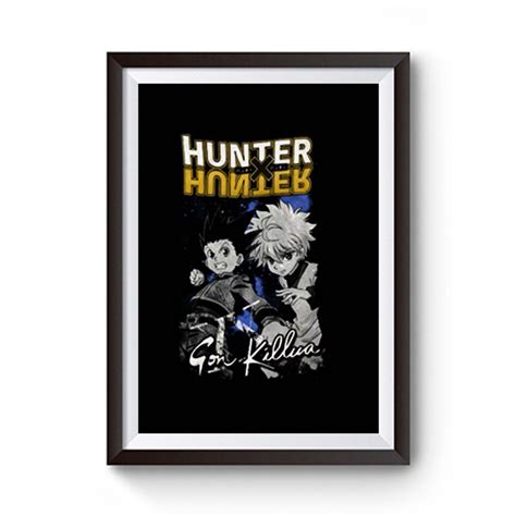 Hunter X Hunter Gon And Killua Anime Premium Matte Poster In 2020