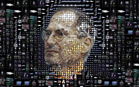 Hd Wallpaper Steve Jobs Apple Founder Man Puzzle Wallpaper Flare