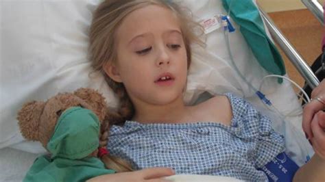 ‘i Hope That I Can Fight It Off 8 Year Old Girl Fights Rare Form Of