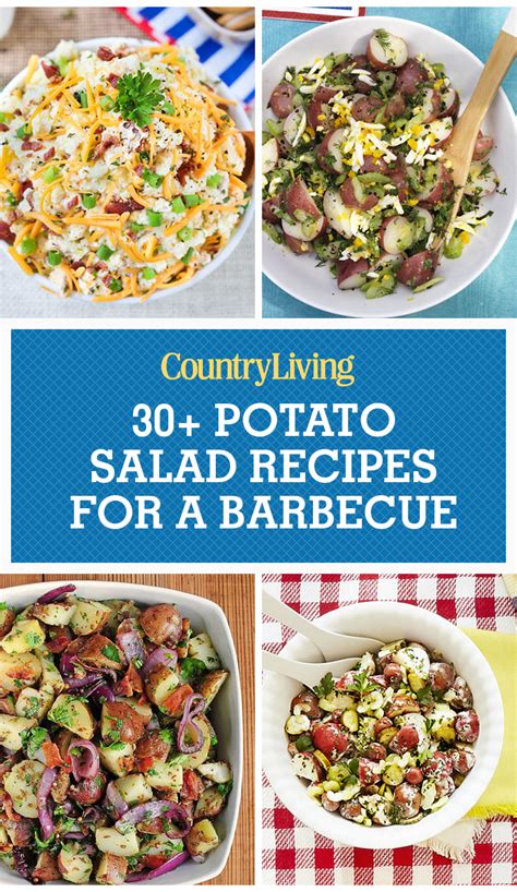 Drain the potatoes in a colander, put back in the saucepan, add the vinegar and, using a rubber spatula, toss gently to the best tuna salad. 30+ Best Potato Salad Recipes - Easy Homemade Potato Salad Ideas