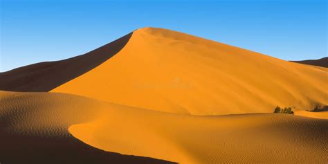 Sand Dunes In The Thar Desert Stock Image Image Of Cloudscape Color