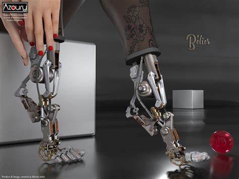 Second Life Marketplace Azoury Belier Robotic Feet