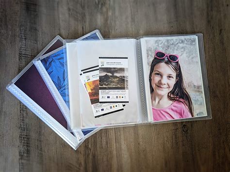 Clear Pocket 4 X 6 Format Photo Albums Pack Of 3 Each Mini Album Has