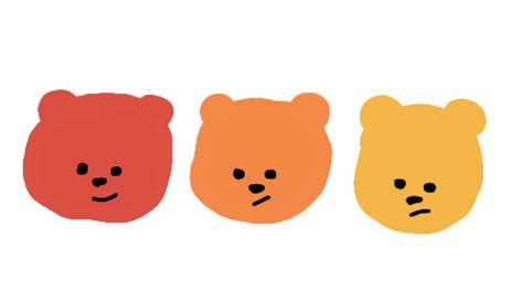 Bear 03🐻 - Google Drive. in 2020 | Korean stickers, Aesthetic stickers png image