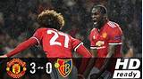Watch Manchester United Vs Basel Photos