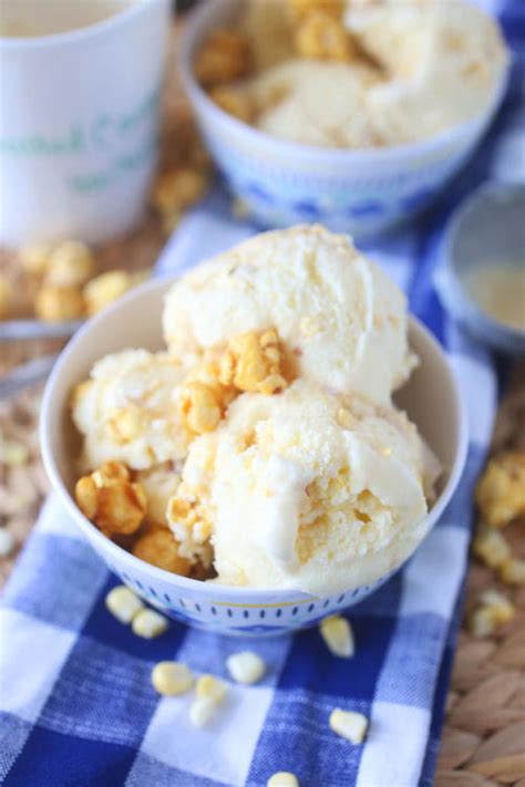 Salted Caramel Corn Ice Cream