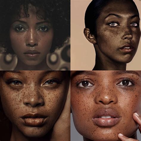Don T Sleep On Black Women On Instagram “if You Have Freckles And Hate Them I Wish I Could